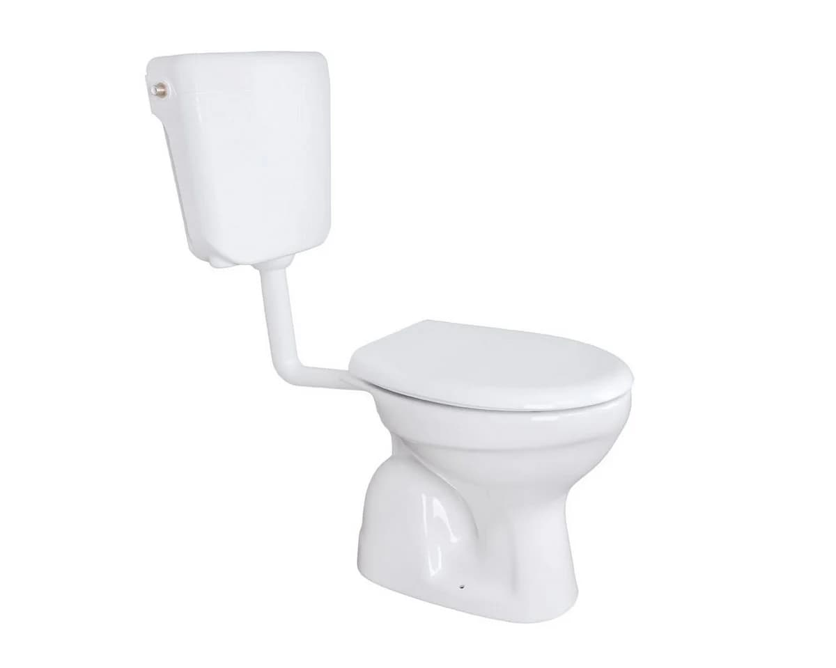 Belvit Tiefspül-WC Komplettset Stand WC Weiß Softclose - Bild 2