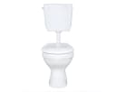 Belvit Tiefspül-WC Komplettset Stand WC Weiß Softclose Bild 3