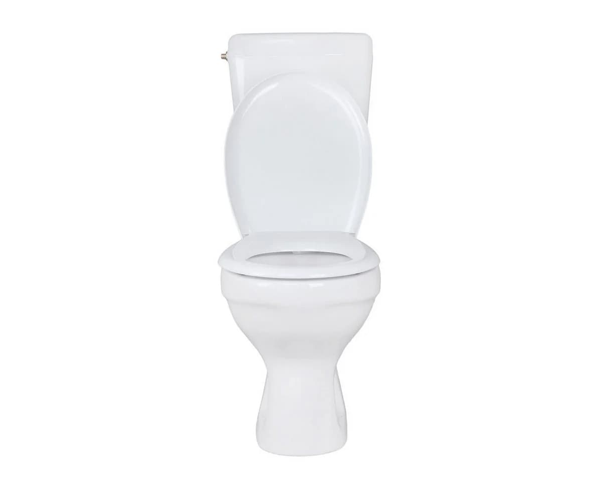 Belvit Tiefspül-WC Komplettset Stand WC Weiß Softclose - Bild 4