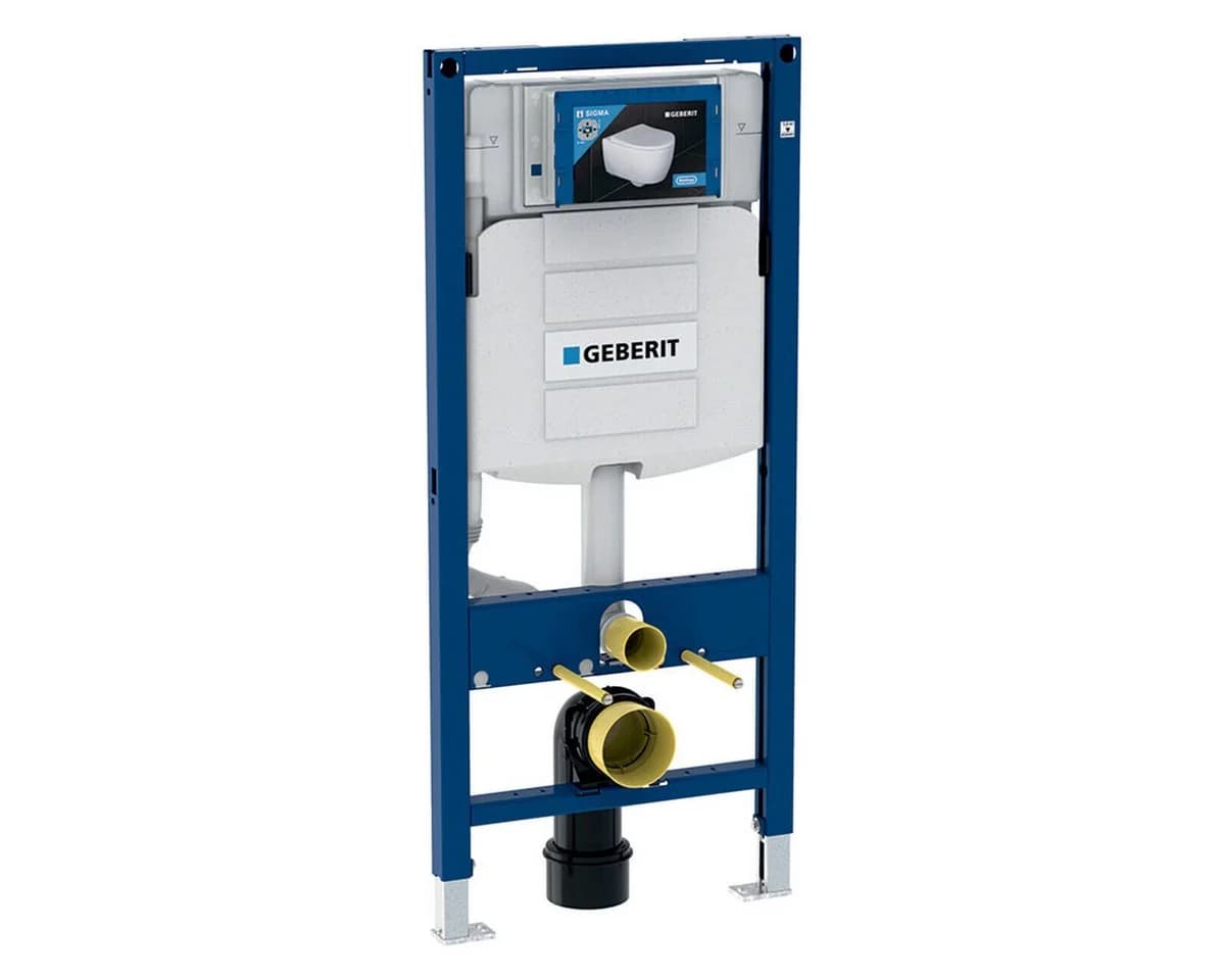 Geberit Duofix WC-Komplettset Spülrandlos UP320 Softclose Weiß - Bild 3