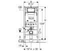 Geberit Duofix WC-Komplettset Spülrandlos UP320 Softclose Weiß Bild 4