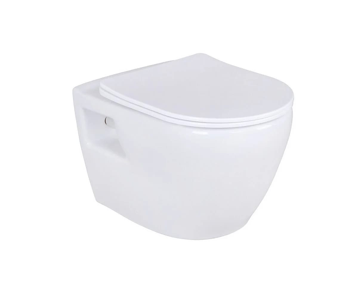GEBERIT Tiefspül-WC Komplettset mit Taharet-Funktion Weiß