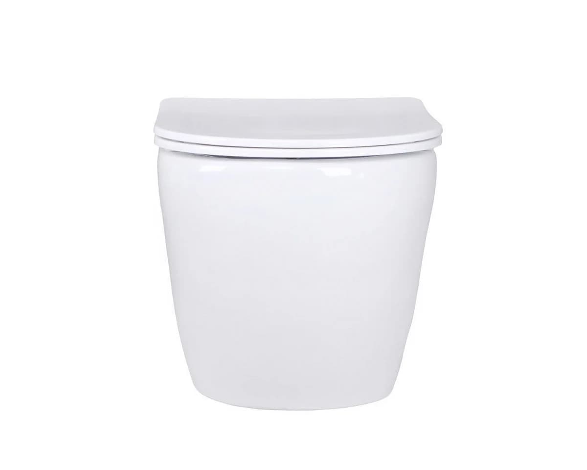 GEBERIT Tiefspül-WC Komplettset mit Taharet-Funktion Weiß - Bild 3
