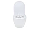 GEBERIT Tiefspül-WC Komplettset Spülrandlos Weiß mit Taharet Bild 4