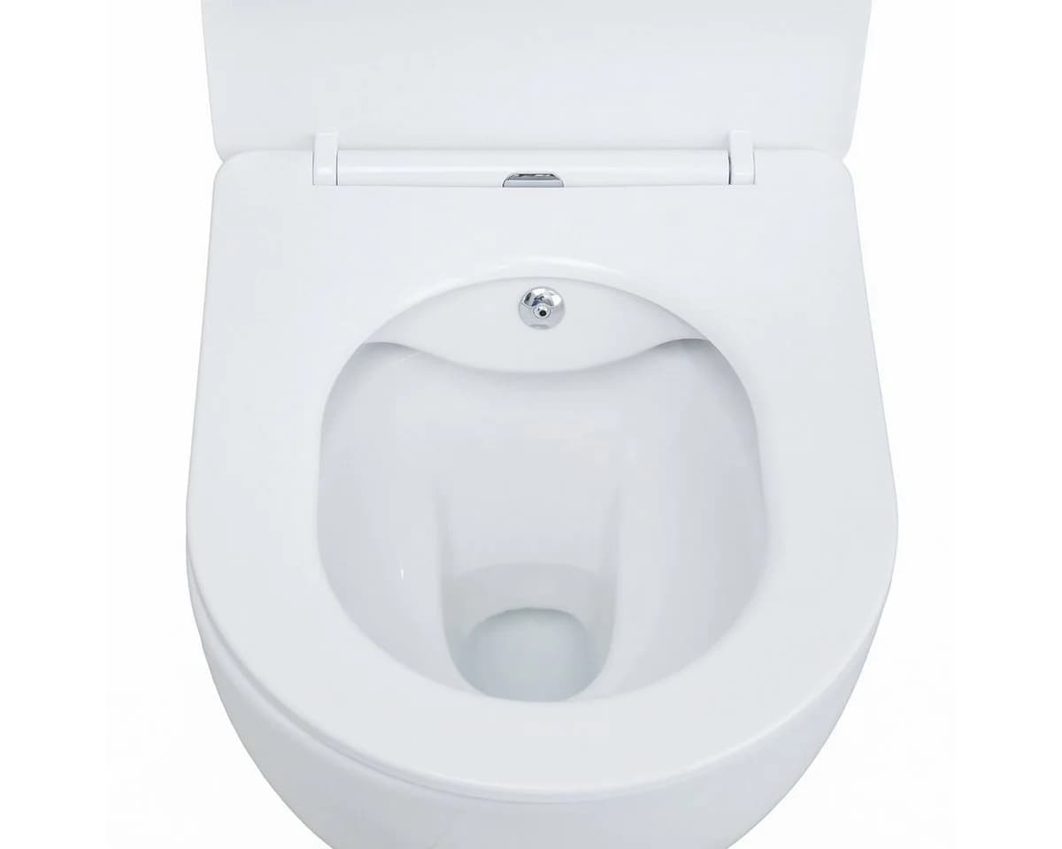 GEBERIT Tiefspül-WC Komplettset Spülrandlos Weiß mit Taharet - Bild 5
