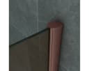 Belvit Walk-in-Dusche Duschglas Bronze 8mm Sicherheitsglas Bild 1