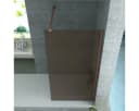 Belvit Walk-in-Dusche Duschglas Bronze 8mm Sicherheitsglas Bild 3