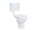 Belvit Tiefspül-WC BV-SW5001+BV-AP2001-SET Stand WC Set Weiß mit waagerechtem Abgang Softclose WC Bild 2