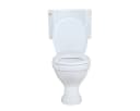 Belvit Tiefspül-WC BV-SW5001+BV-AP2001-SET Stand WC Set Weiß mit waagerechtem Abgang Softclose WC Bild 4