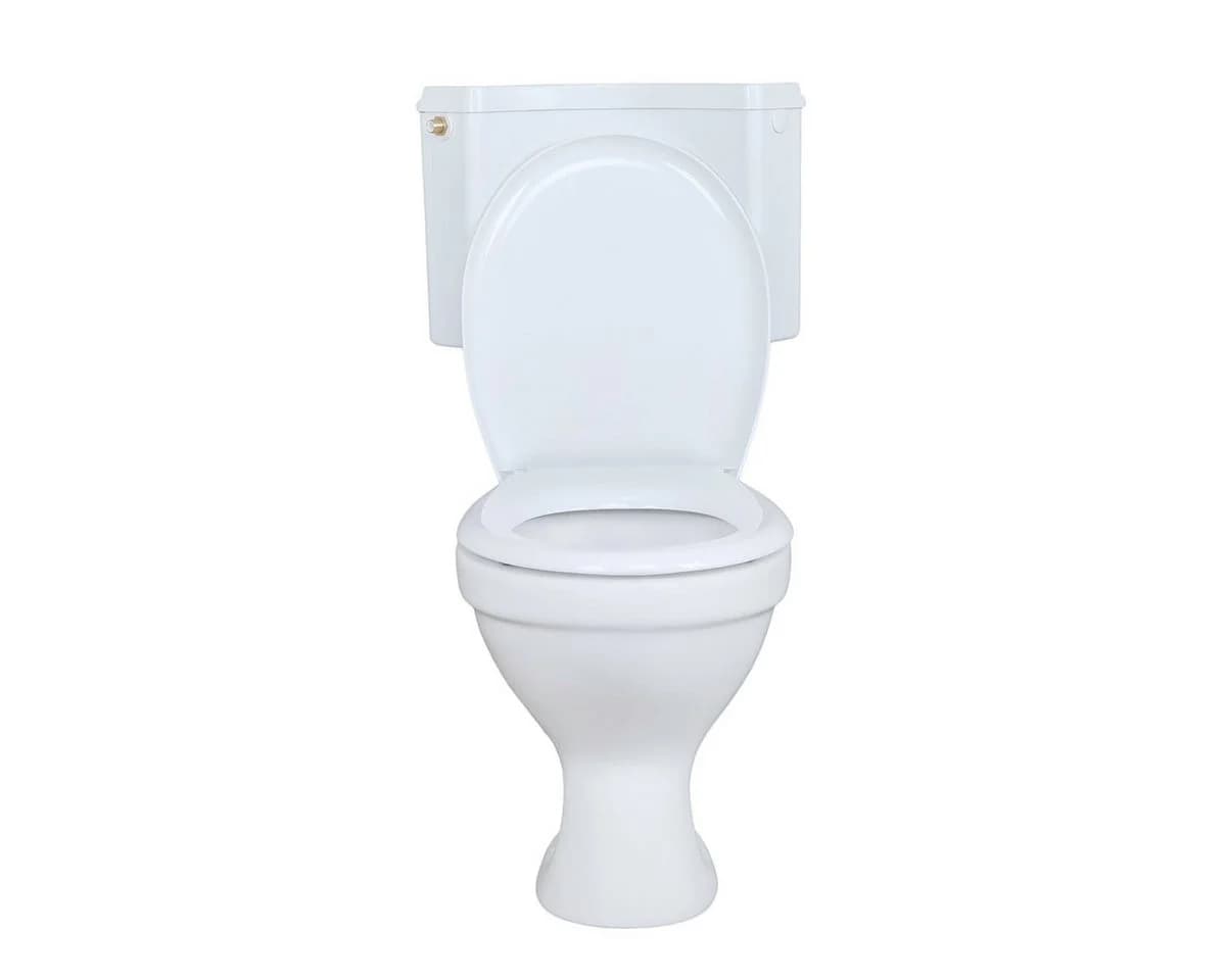 Belvit Tiefspül-WC BV-SW5001+BV-AP2001-SET Stand WC Set Weiß mit waagerechtem Abgang Softclose WC - Bild 4