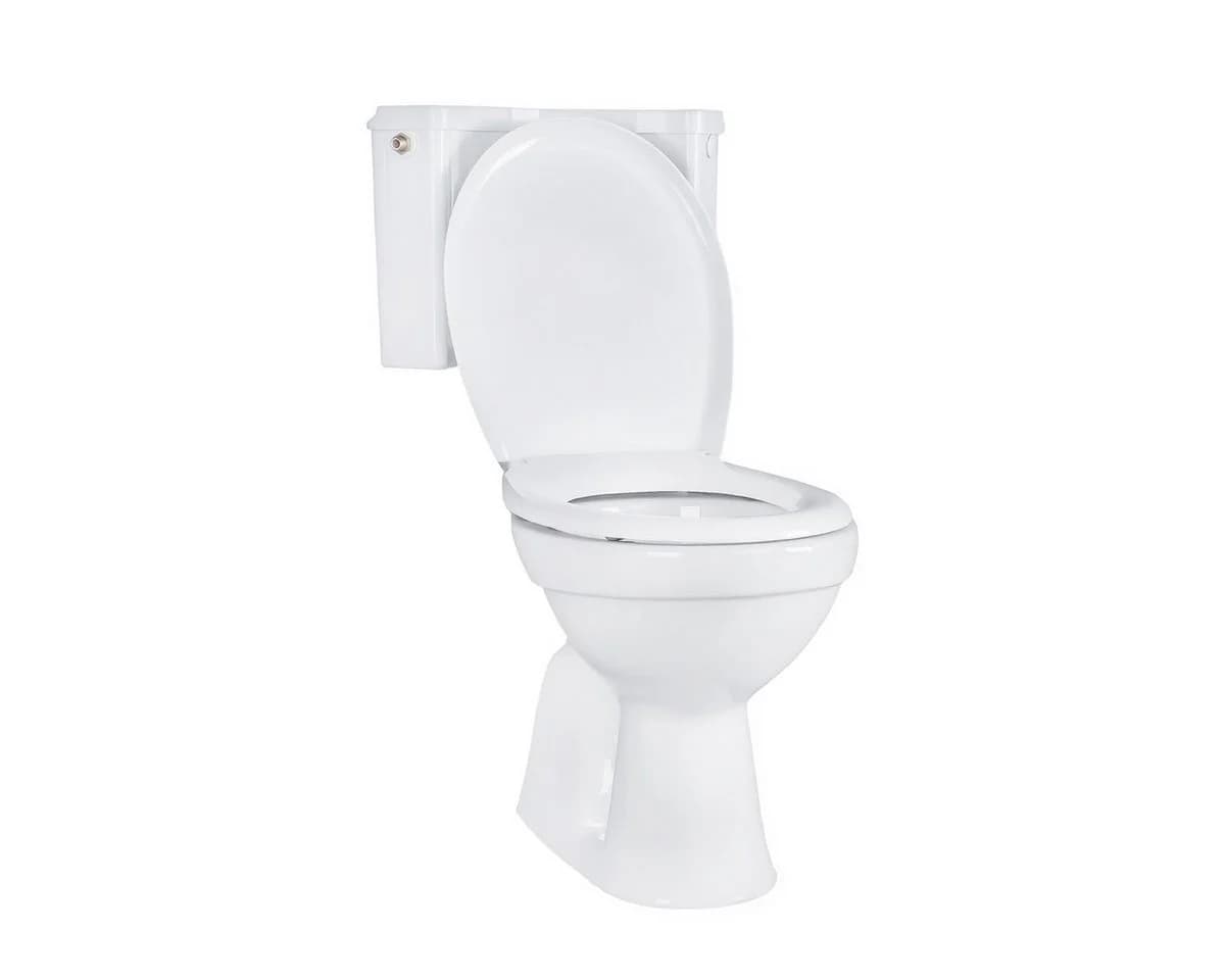 Belvit Tiefspül-WC BV-SW4001-T+BV-AP2001-SET, WC Set Taharet Bodenabgang mit Bidet Funktion, Softclose - Bild 3