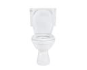 Belvit Tiefspül-WC BV-SW4001-T+BV-AP2001-SET, WC Set Taharet Bodenabgang mit Bidet Funktion, Softclose Bild 4