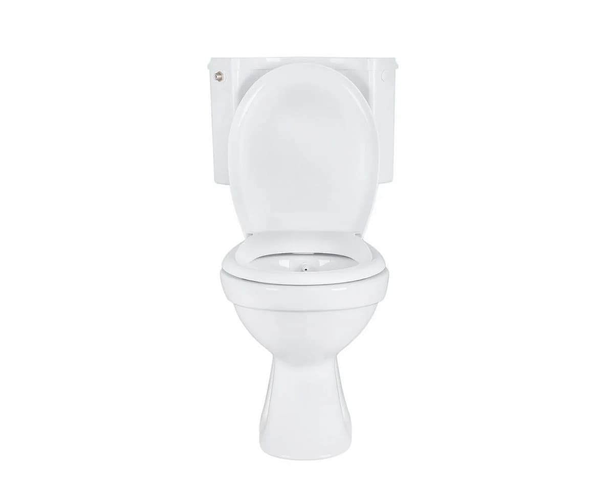 Belvit Tiefspül-WC BV-SW4001-T+BV-AP2001-SET, WC Set Taharet Bodenabgang mit Bidet Funktion, Softclose - Bild 4