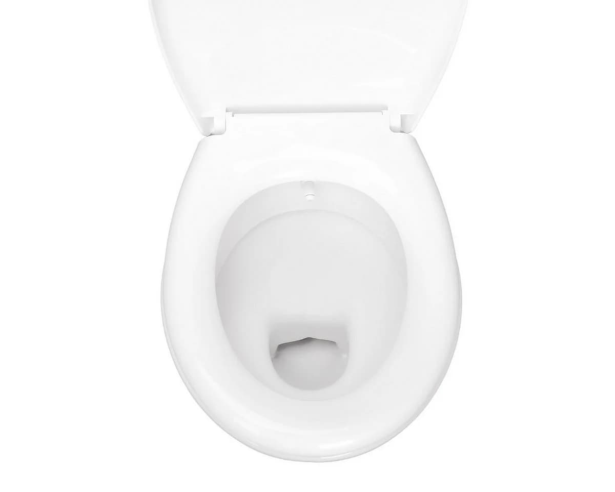 Belvit Tiefspül-WC BV-SW4001-T+BV-AP2001-SET, WC Set Taharet Bodenabgang mit Bidet Funktion, Softclose - Bild 5