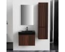 Belvit TRIONA Säulenschrank 135cm 2 Türen Grifflos Softclose Bild 3