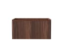 Belvit Waschtischunterschrank TRIONA 80 cm 1 Schublade Grifflos Wenge Bild 2