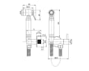 Belvit Bidetarmatur BV-BA3743 Chrom Aufputz Bild 1
