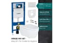 Geberit iCon WC-Komplettset mit UP320 Vorwandelement & Softclose-Sitz Bild 1