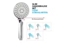 Grohe Duscharmatur BauEdge Duschsystem mit Einhandarmatur, Brause, Duschstange & Schlauch Bild 4