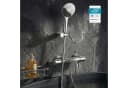 Hansgrohe Ecostat 1001 CL Wannenthermostat Set mit Aloni Brause, Chrom Bild 2