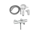 Hansgrohe Ecostat 1001 CL Wannenthermostat Set mit Aloni Brause, Chrom Bild 5