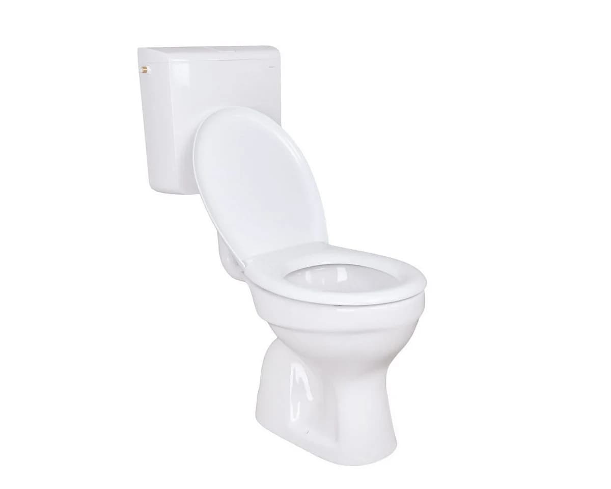 Belvit WC-Komplettset mit Geberit AP110 Spülkasten & Softclose-Sitz Weiß