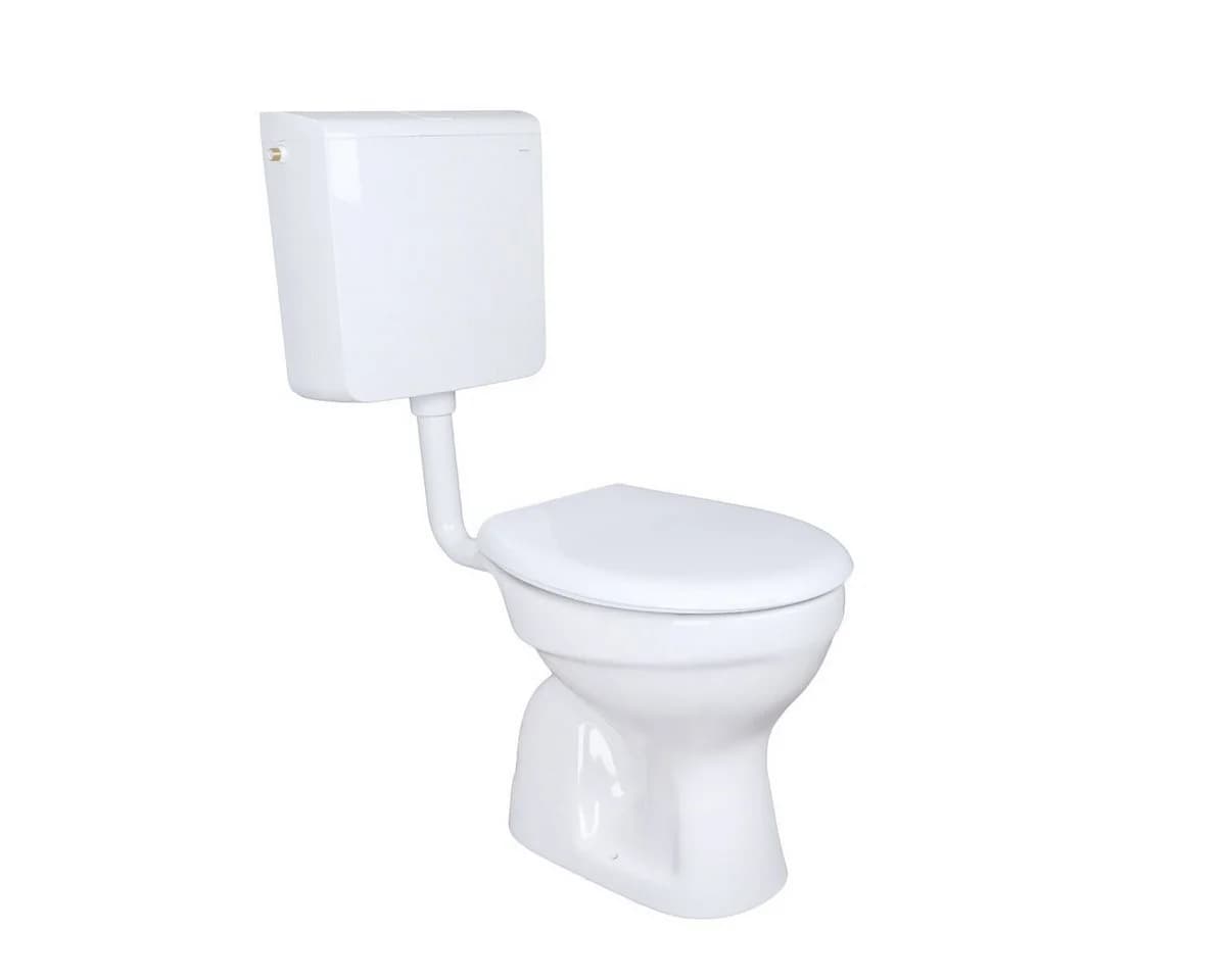 Belvit WC-Komplettset mit Geberit AP110 Spülkasten & Softclose-Sitz Weiß - Bild 2