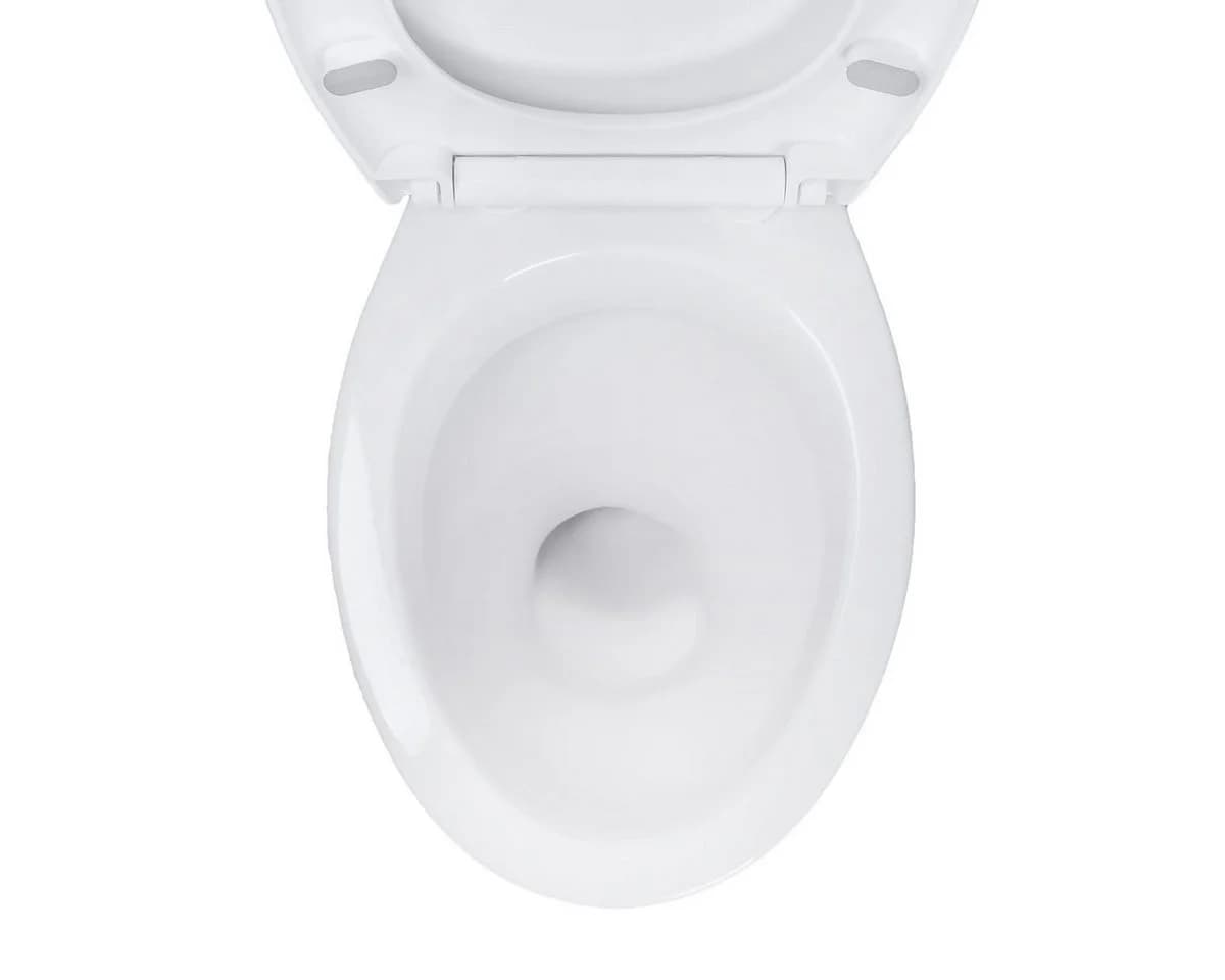 Belvit WC-Komplettset mit Geberit AP110 Spülkasten & Softclose-Sitz Weiß - Bild 4