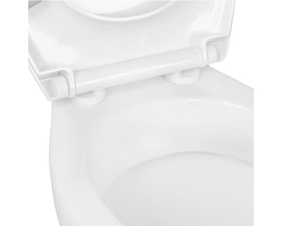 Belvit WC-Komplettset mit Geberit AP110 Spülkasten & Softclose-Sitz Weiß - Bild 5