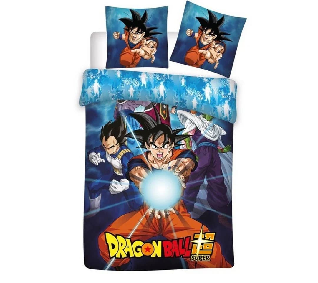 Aymax sprl Dragon Ball Z Bettwäsche 140x200 cm + Kissenbezug 63x63 cm - Bild 2