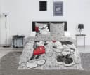Disney Mickey Mouse Bettwäsche Set Mikrofaser 3-teilig Bild 1