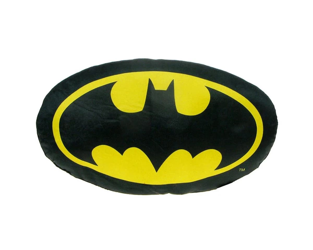 Batman Dekokissen 40x40 cm - Ikonisches Batman Logo Sofakissen