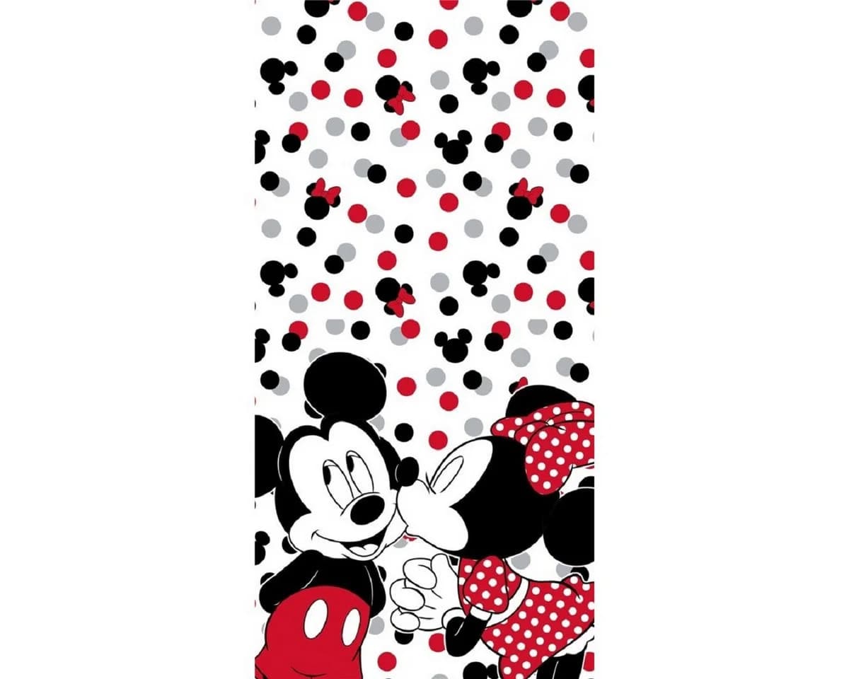 AY!Max Disney Minnie & Mickey Mouse Duschtuch 70 x 140 cm - Bild 2