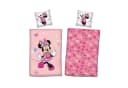 Familando Kinderbettwäsche Disney Minnie Maus Rosa Biber 2-teilig Bild 2