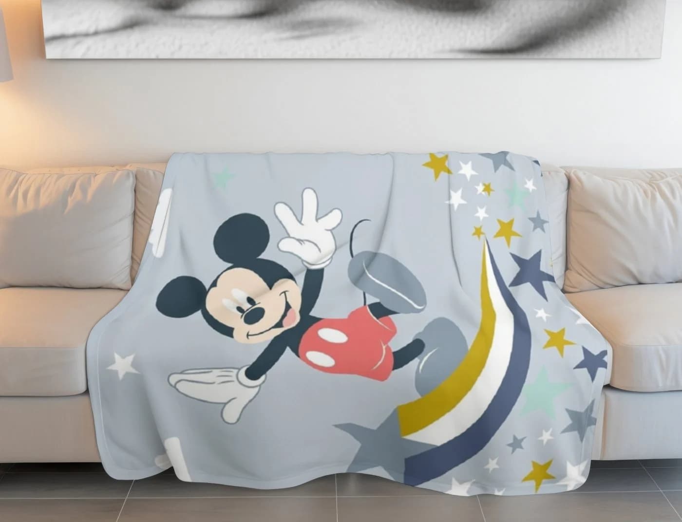 Disney Mickey Mouse Flanelldecke 110x150 cm
