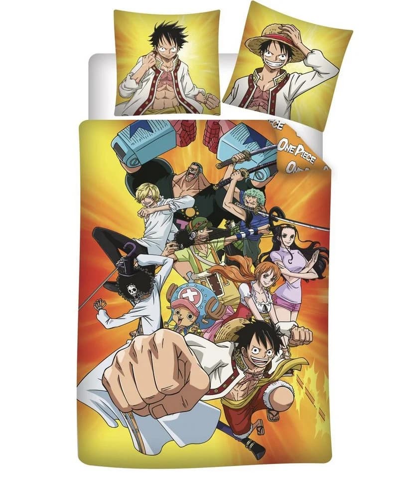 AY!Max One Piece Kinderbettwäsche Set 1-teilig 135x200cm & 80x80cm Baumwolle - Bild 2