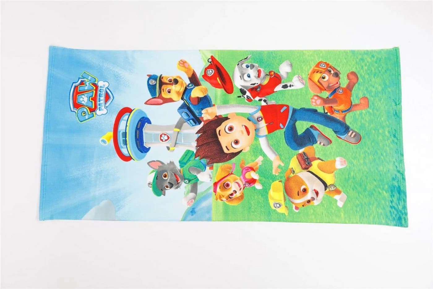 PAW PATROL Strandtuch Kuschelig Blau Kinder - Bild 3