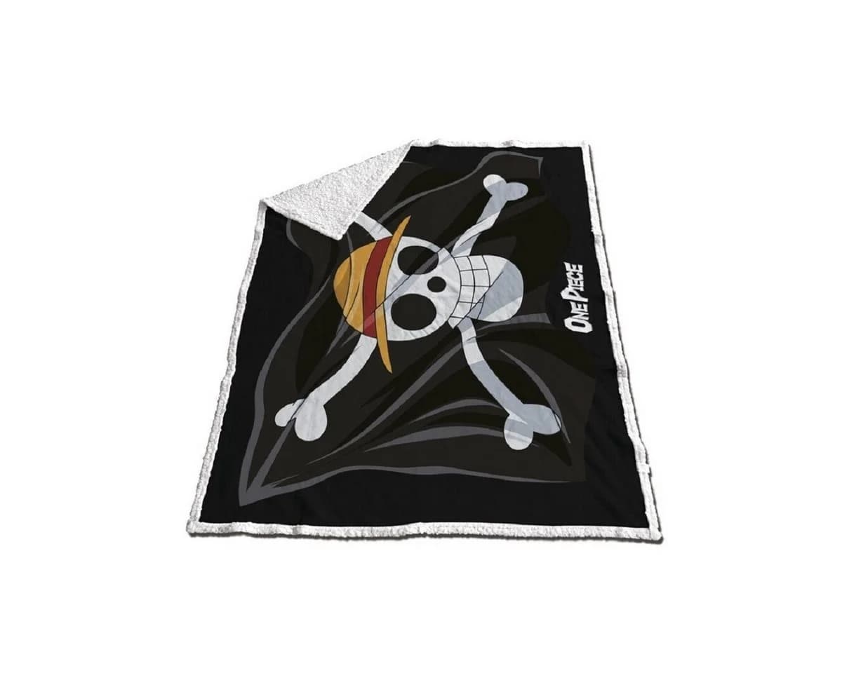 One Piece Anime Sherpa Decke 130x170 cm