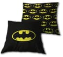 Batman Dekokissen Velboa Schwarz 40x40 cm Bild 2