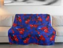 Spiderman Flanelldecke 110x150 cm Bild 1