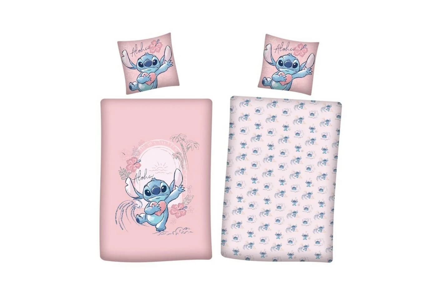 AY!Max Kinderbettwäsche Disney Lilo und Stitch Wende Bettwäsche 2tlg. 135 x 200 cm - Bild 2