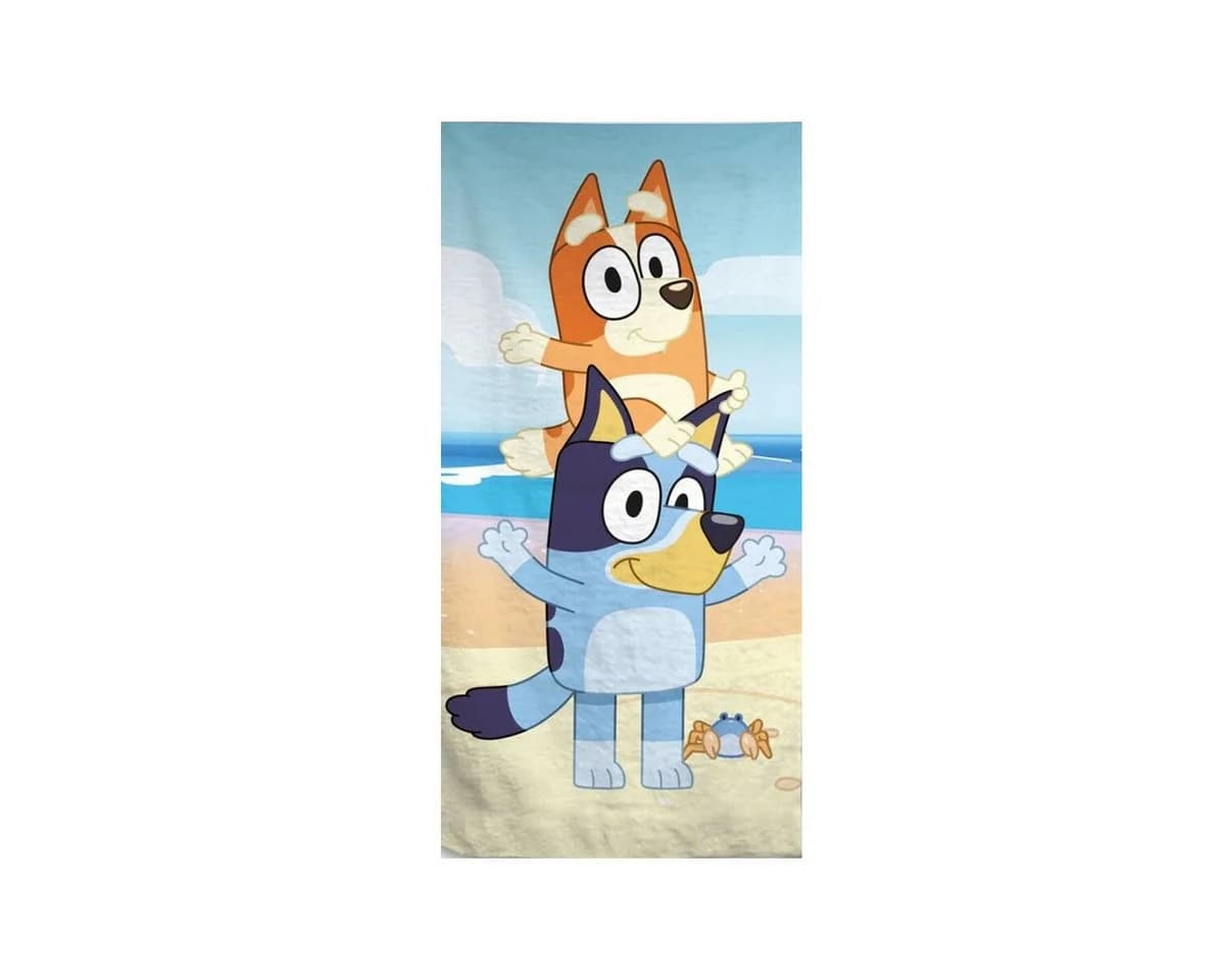 Bluey Badetuch Balance 70x140 cm Blau Fast Dry Mikrofaser