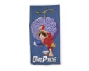 One Piece Anime Strandtuch Liegetuch 70x140 cm Blau Bild 2