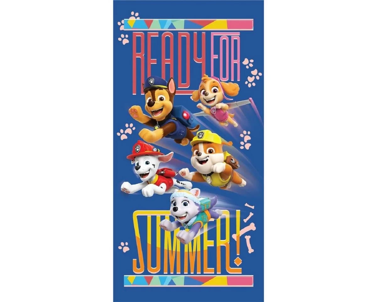 PAW PATROL Strandtuch Handtuch für Kinder 70x140 cm Polyester - Bild 2