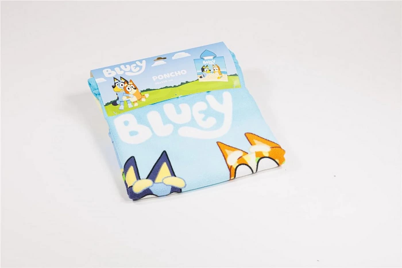 Bluey Badeponcho für Kinder – Kapuzenponcho aus weichem Polyester - Bild 3