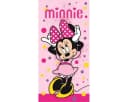 Disney Minnie Mouse Strandtuch Rosa Saugstark Weich Bild 1