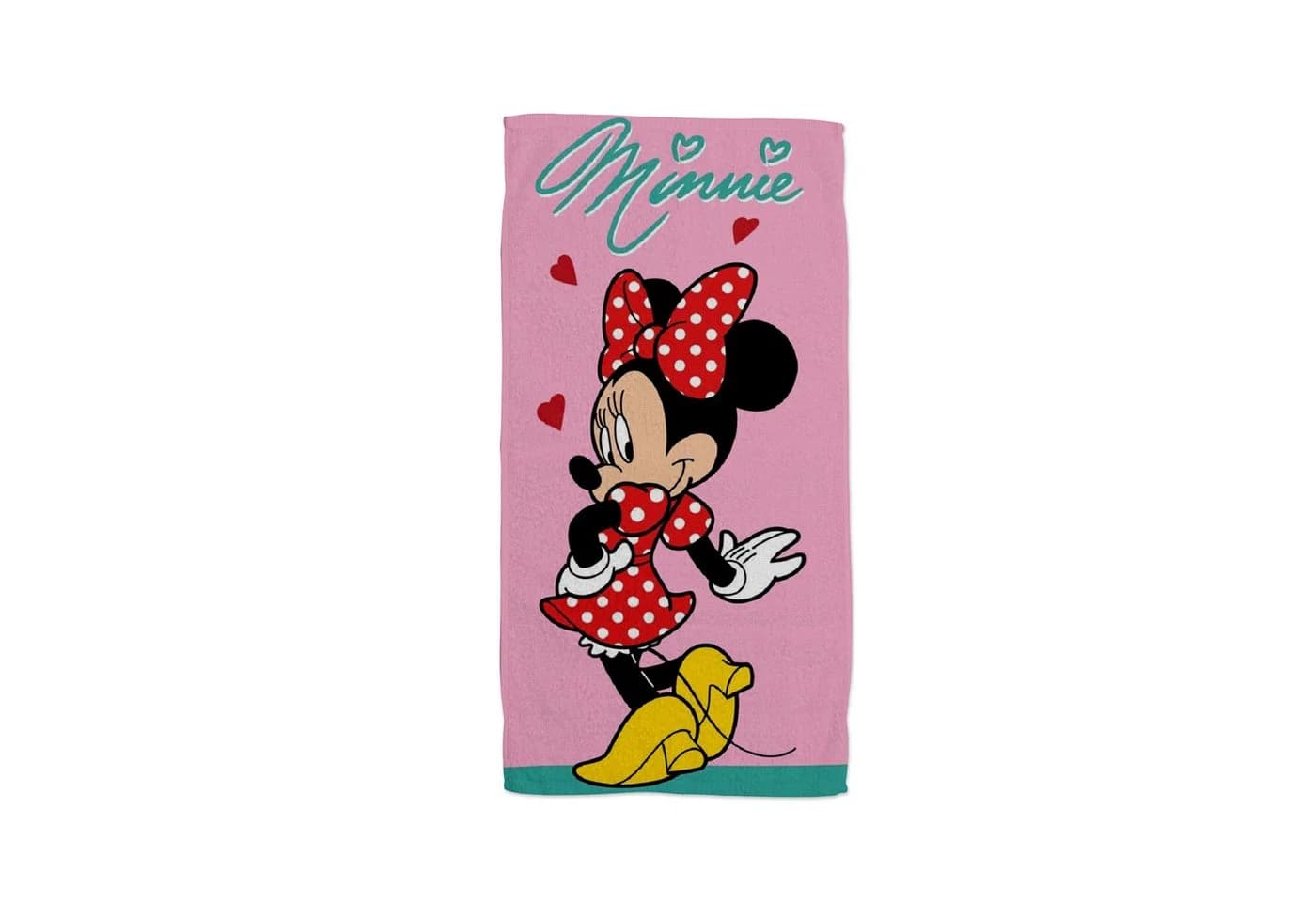 Disney Minnie Mouse Strandtuch Badehandtuch Rosa 70x140 cm - Bild 2