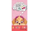 PAW PATROL Strandtuch Handtuch Weich Kinderhandtuch Rosa Bild 2