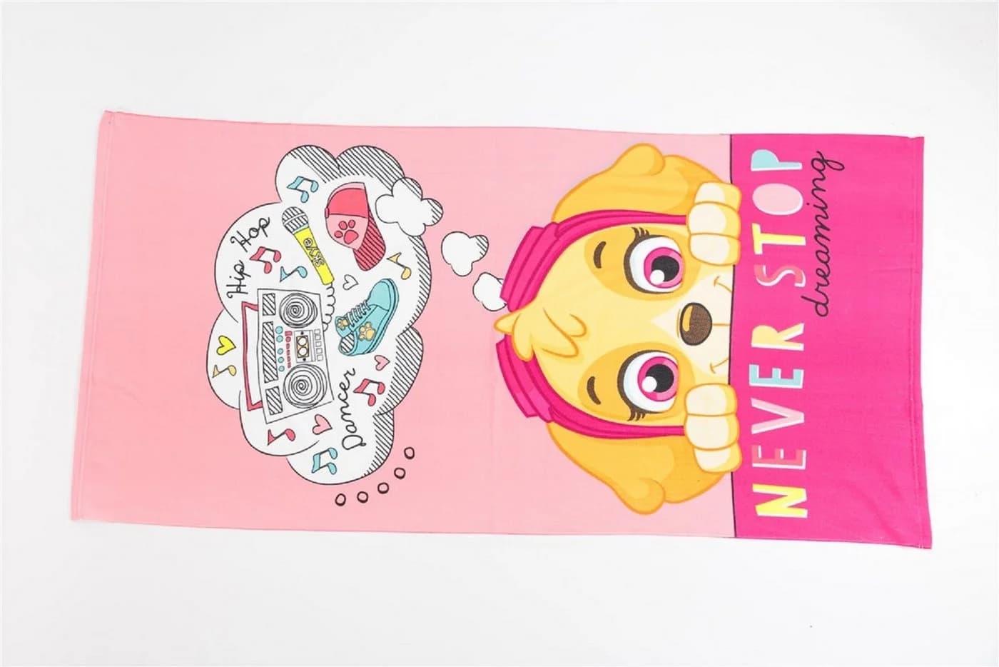 PAW PATROL Strandtuch Handtuch Weich Kinderhandtuch Rosa - Bild 3