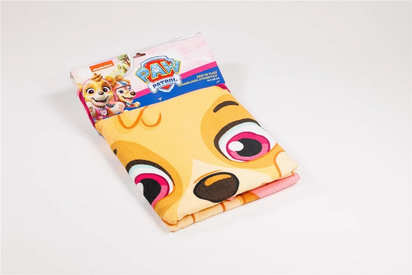 PAW PATROL Strandtuch Handtuch Weich Kinderhandtuch Rosa - Bild 4